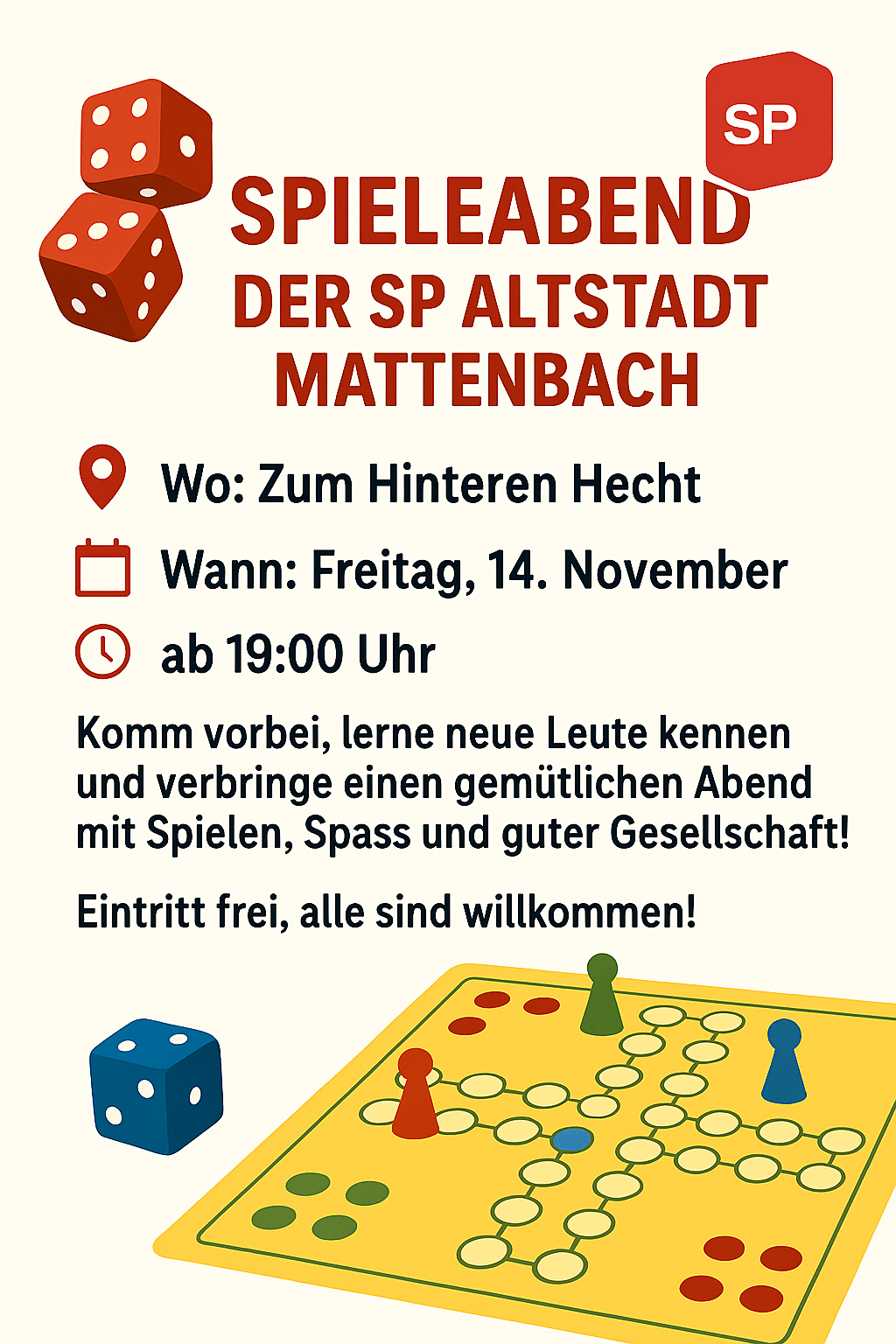SP Altstadt Mattenbach Spieleabend